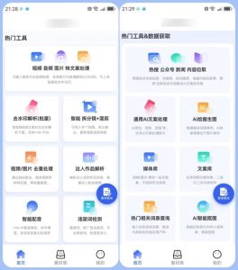 AI自媒体百宝箱 30多种功能-羽哥资源星球