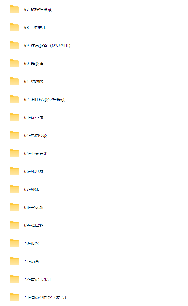 图片[2]-奶茶配方大全2000款-羽哥资源星球