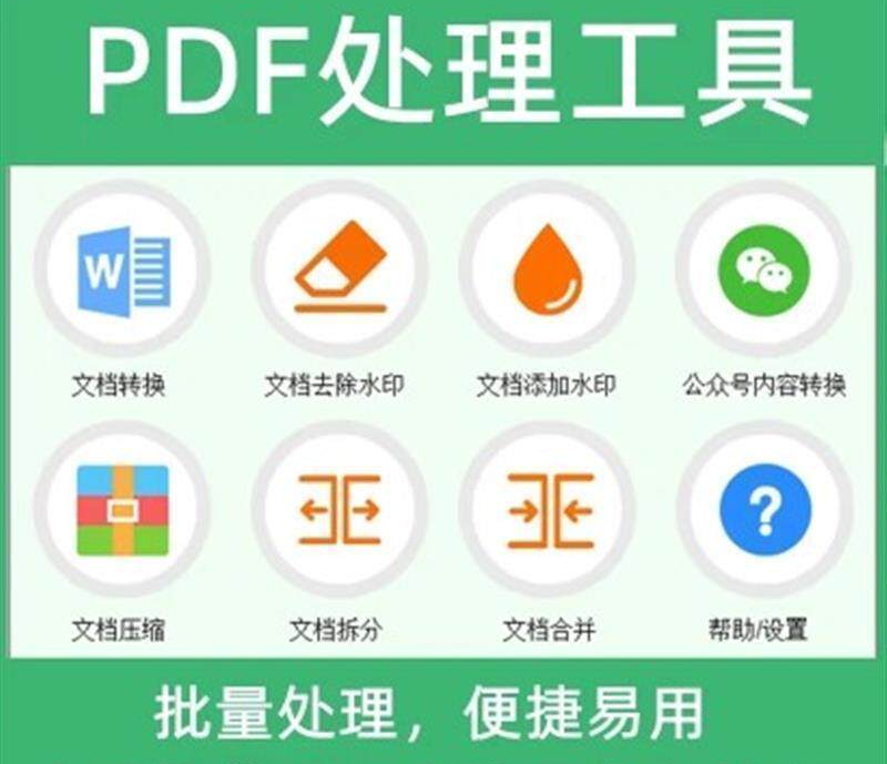 图片[1]-PDF批量处理工具-羽哥资源星球