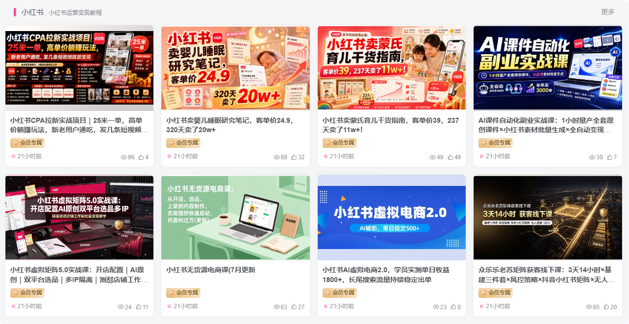 图片[3]-羽哥创业课堂-最新前沿搞钱项目、副业技能教程（每日更新）-羽哥资源星球