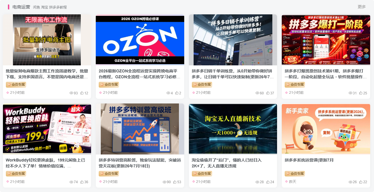 图片[6]-羽哥创业课堂-最新前沿搞钱项目、副业技能教程（每日更新）-羽哥资源星球